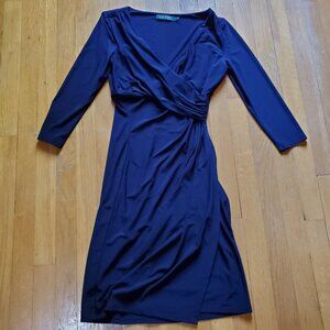 Lauren Ralph Lauren Navy Dress Size 4